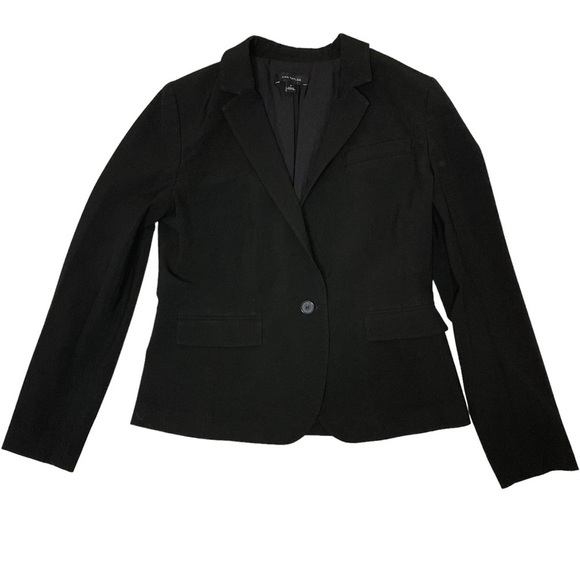 Ann Taylor One Button Blazer. Office Workwear Women’s Size 8 Black. - Picture 1 of 10